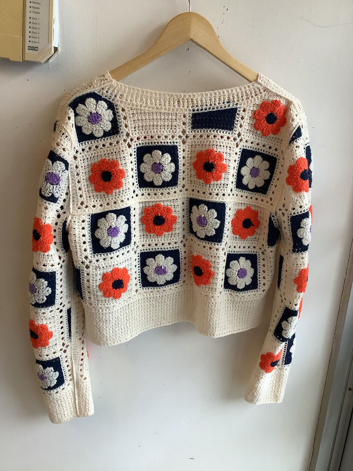 Daisy Daydream Crochet Cardigan - Ana