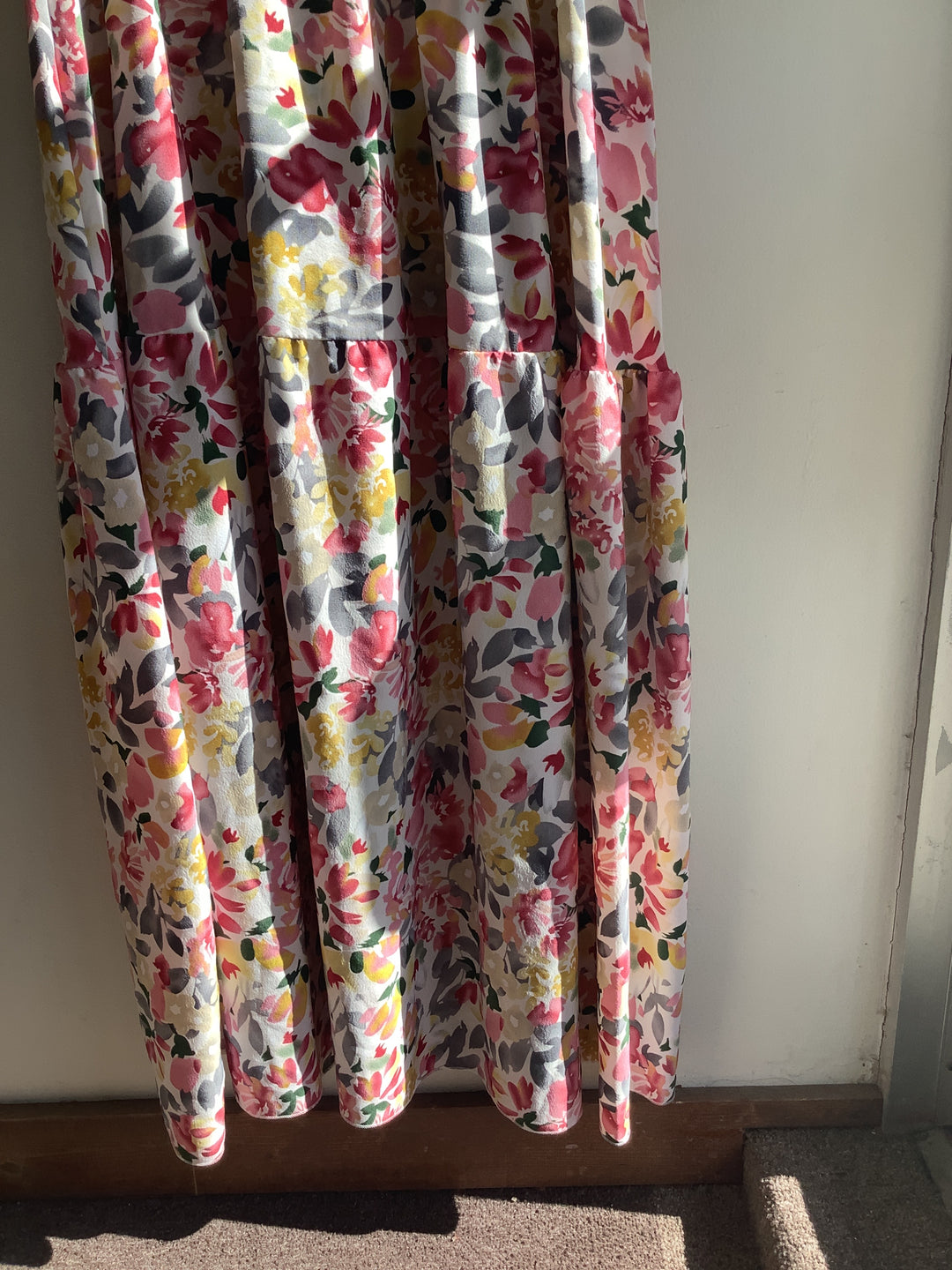 Vintage Soft Floral Prairie Dress