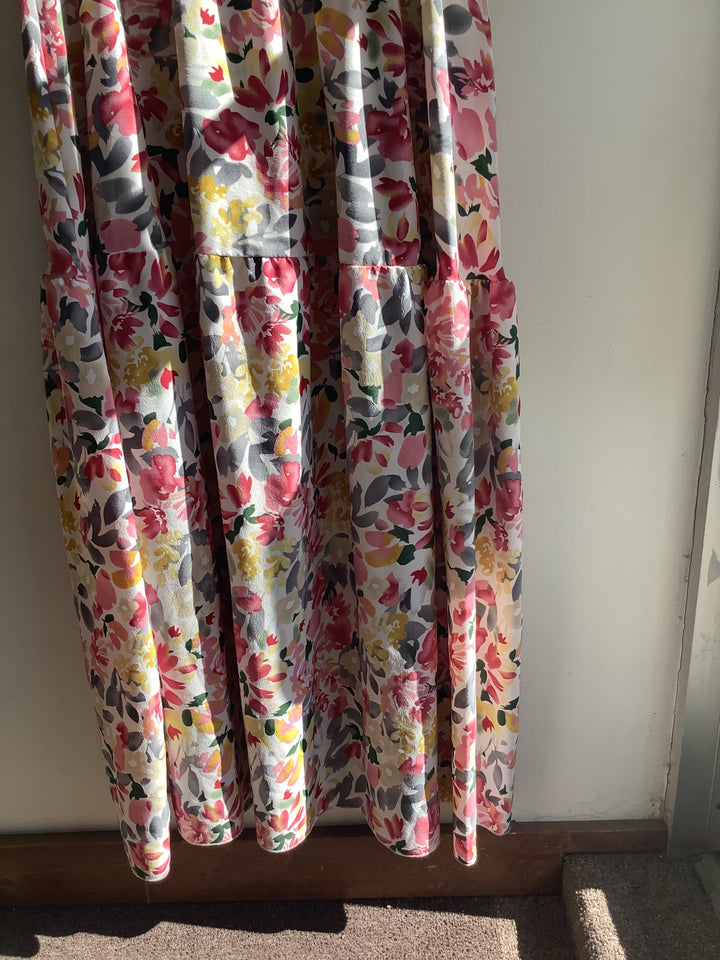 Vintage Soft Floral Prairie Dress