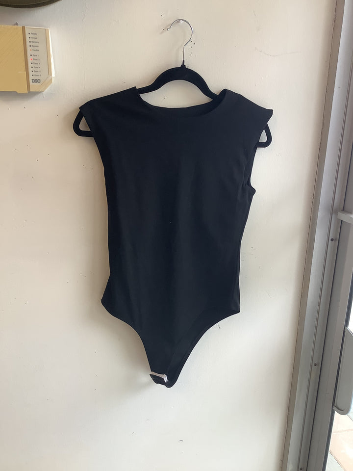 Sleek Black Bodysuit