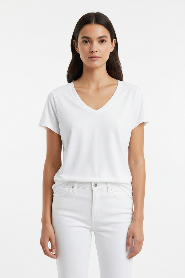 Everyday Airy White Tee