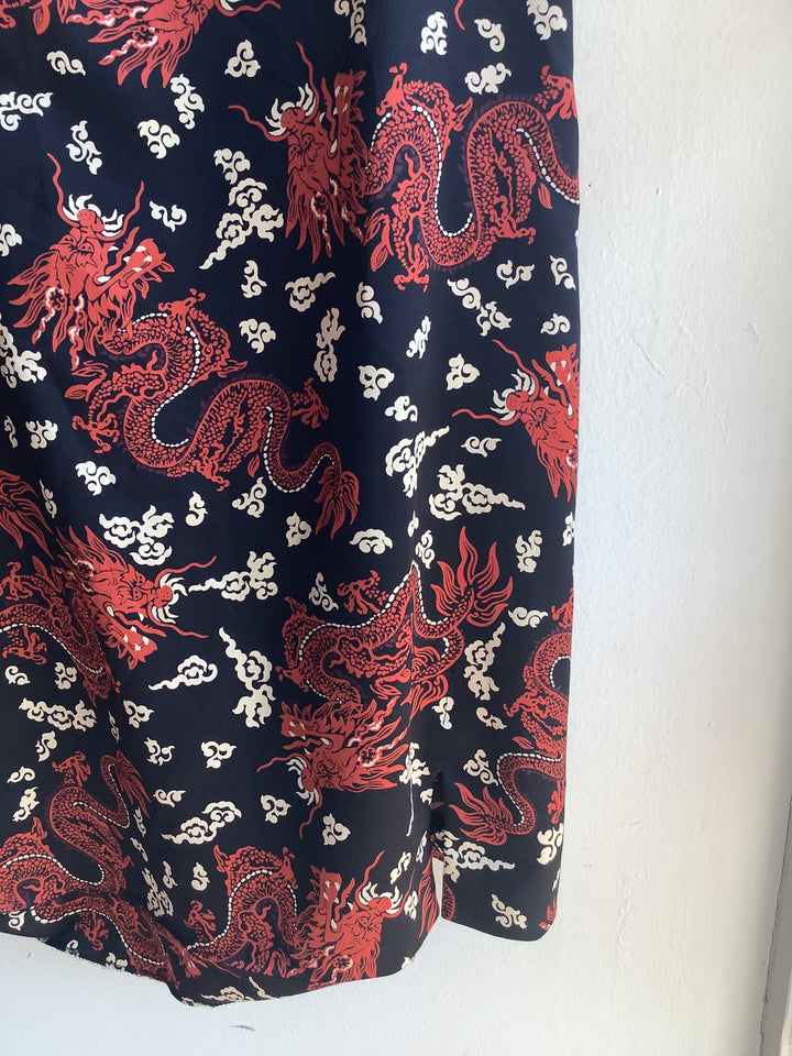 Zara Dragon Mini Slip Dress