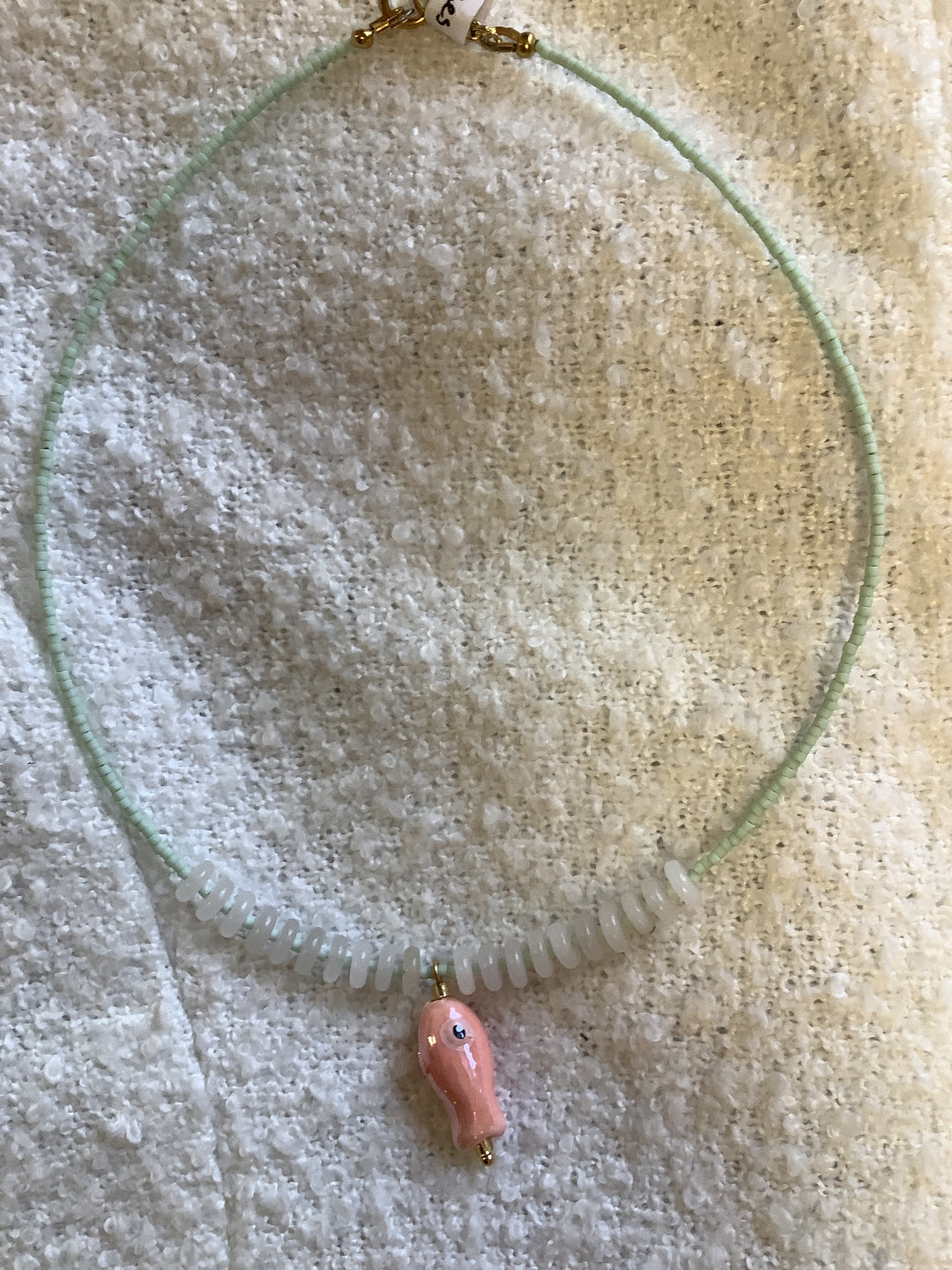 Wild Honey Beaded Fishies Necklace