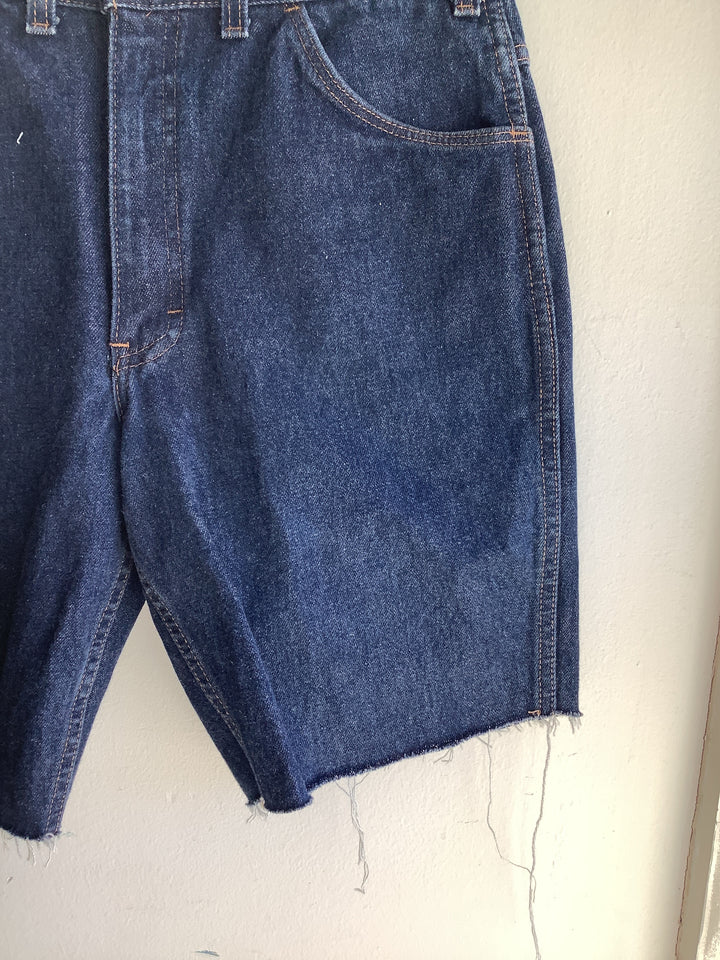 Vintage Saddle King Denim Cutoff