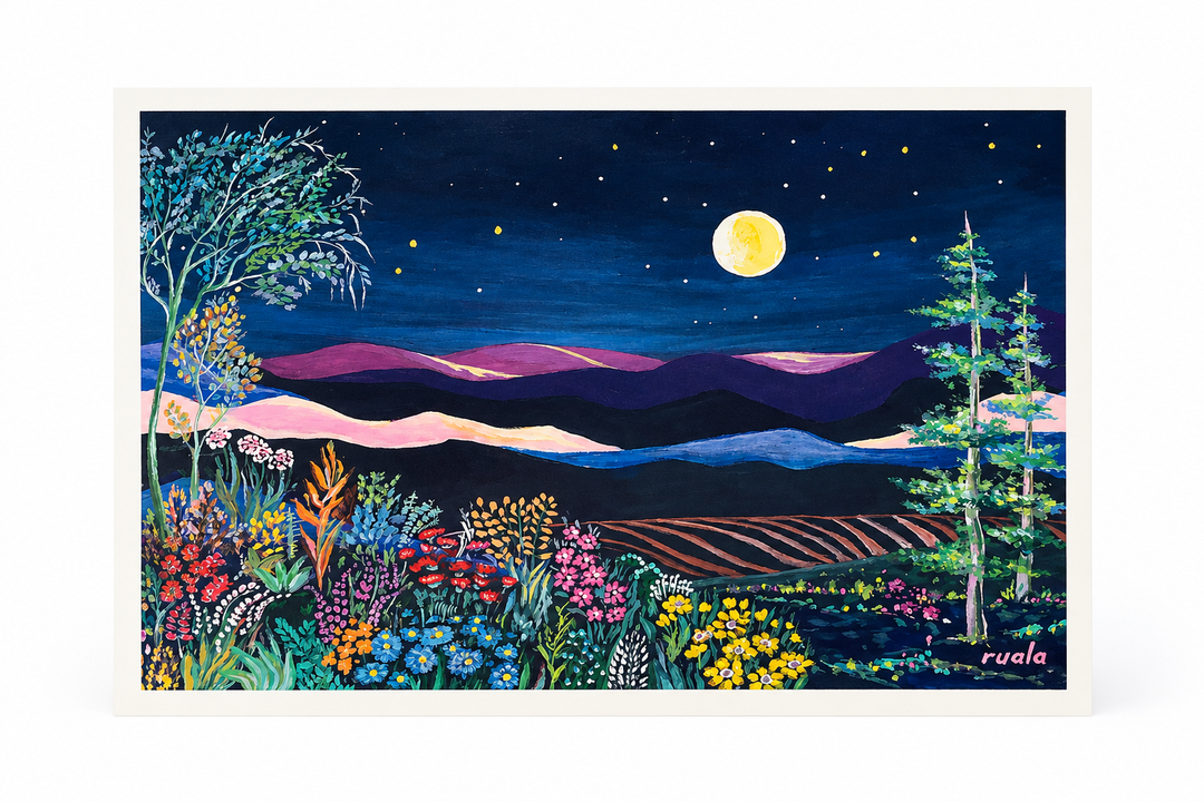 Moonlit Flowers
