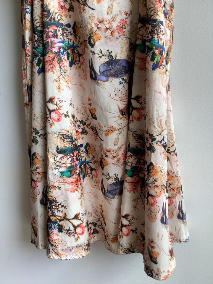 Twilight Aviary Slip Dress