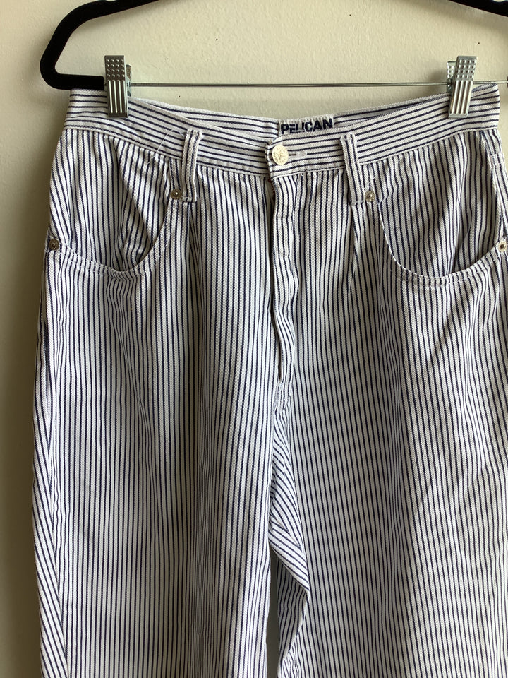 Vintage Pelican Harbor Stripe Trouser