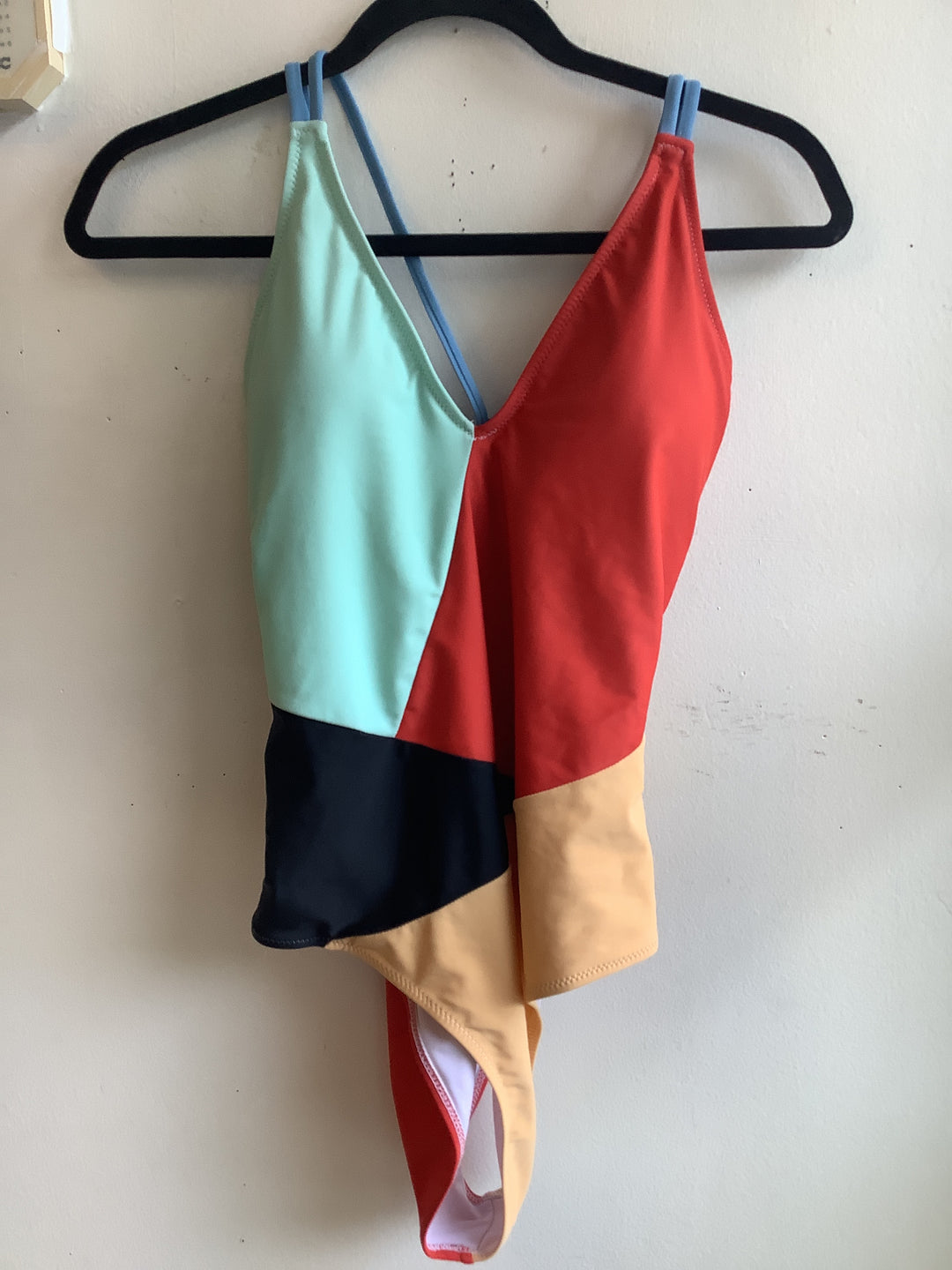 Retro ColourBlock One Piece
