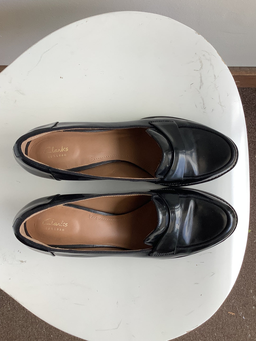 Midnight Muse Loafer Heels