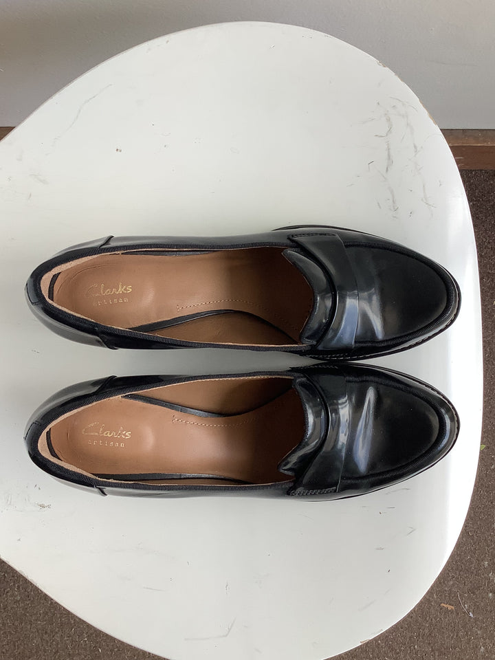 Midnight Muse Loafer Heels