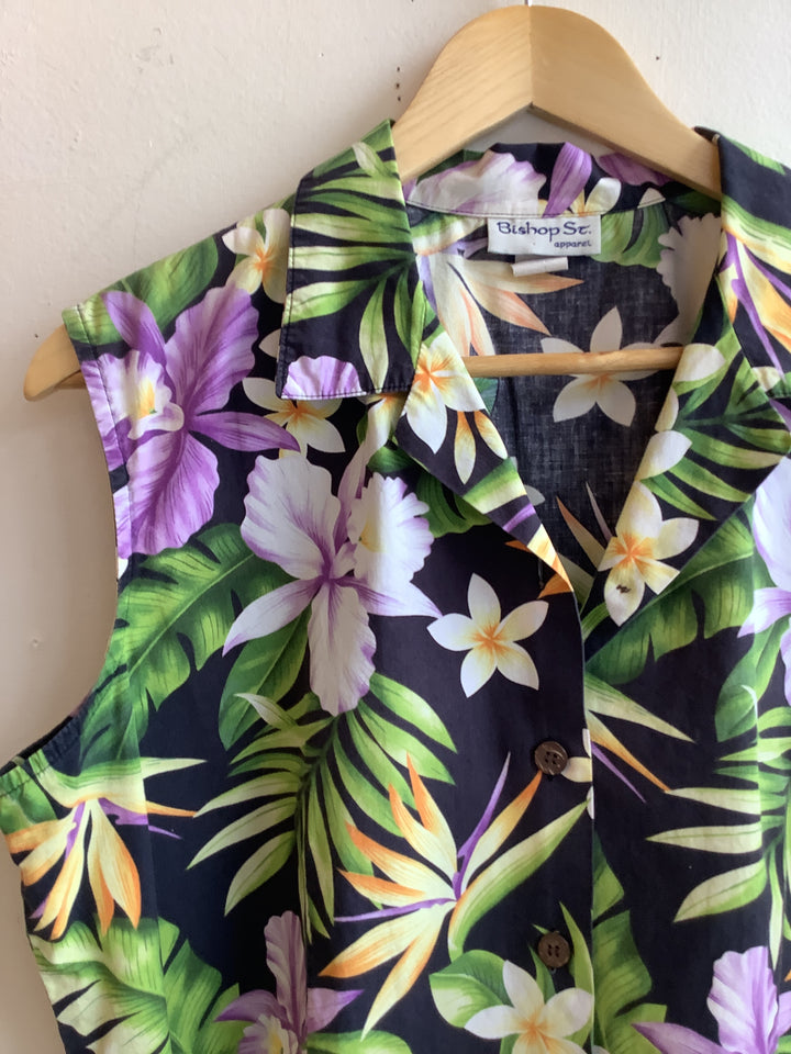 Island Muse Tropical S/L Button Up