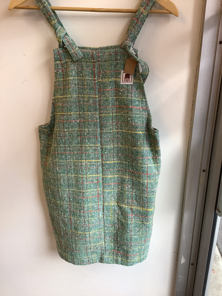 Butterflies in Ballgowns Evergreen Tweed Overall Dress