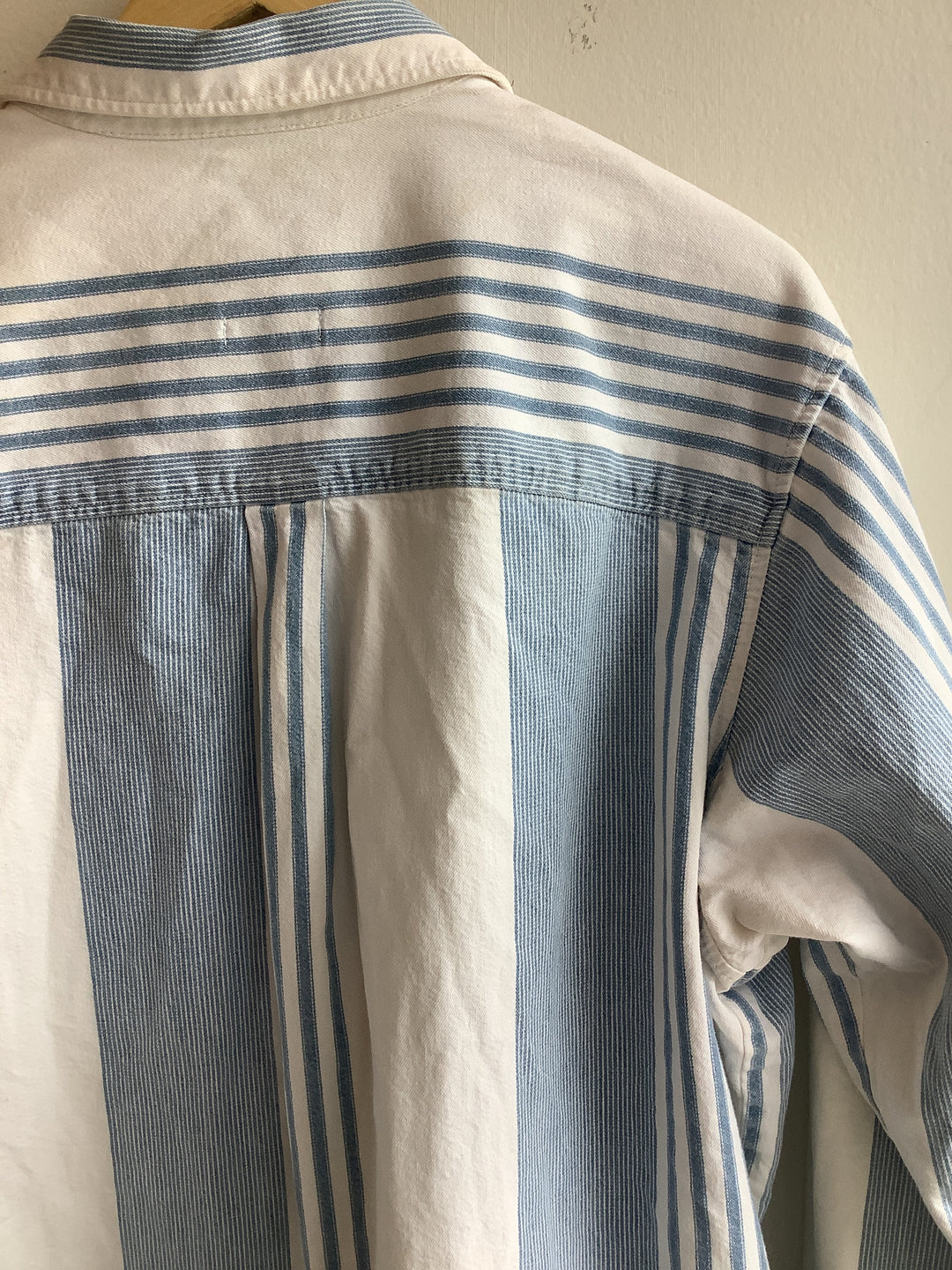Vintage Gap Denim Striped Button-Up