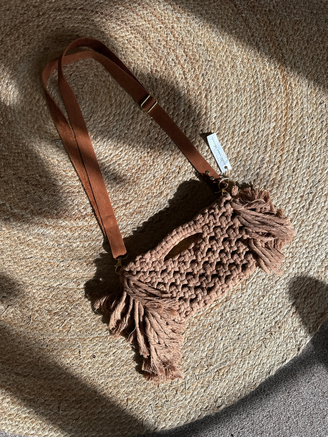 Wildmoon Threads Macrame Crossbody Bag