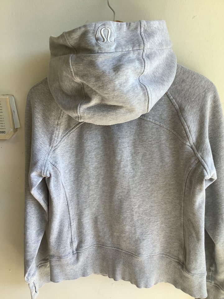 Lululemon Grey Zip Up Hoodie