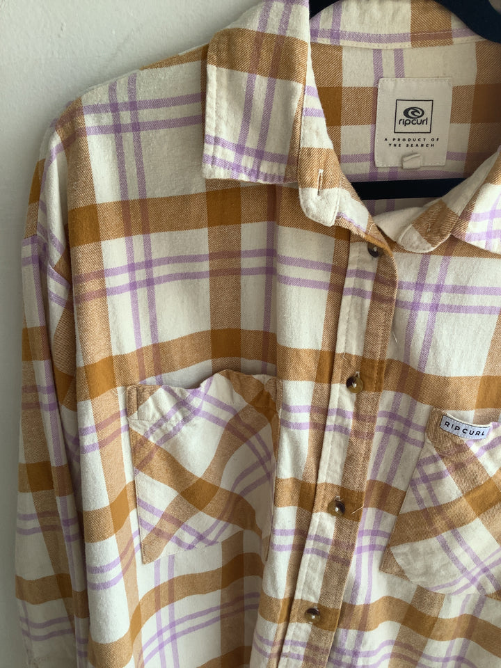 Rip curl Oversized Plaid Shirt
