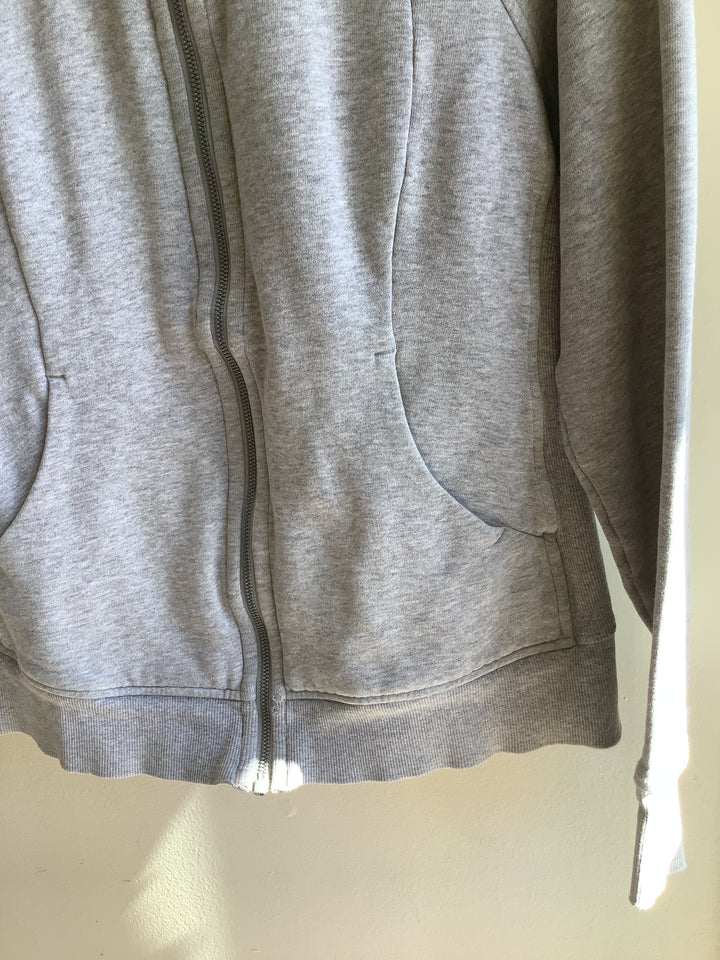 Lululemon Grey Zip Up Hoodie