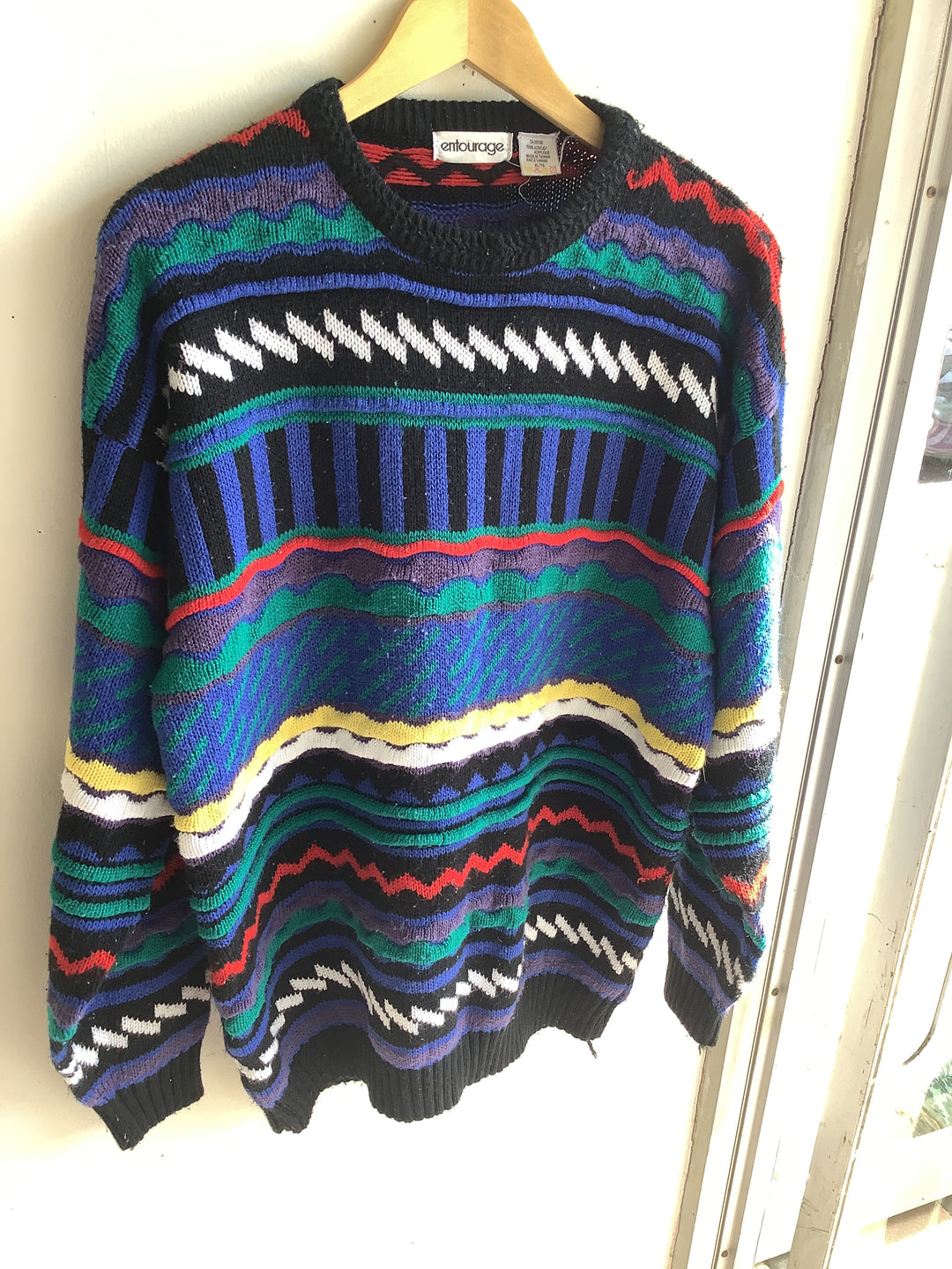 Vintage Geo Knit