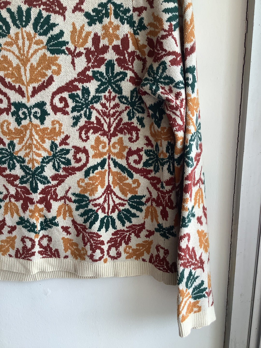 Autumn  Tapestry Knit Sweater