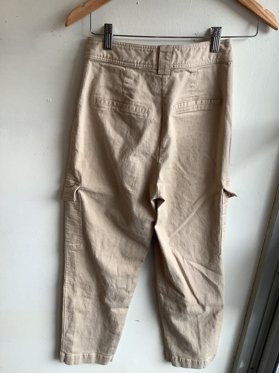 Dissh Beige Utility Cargo Pants