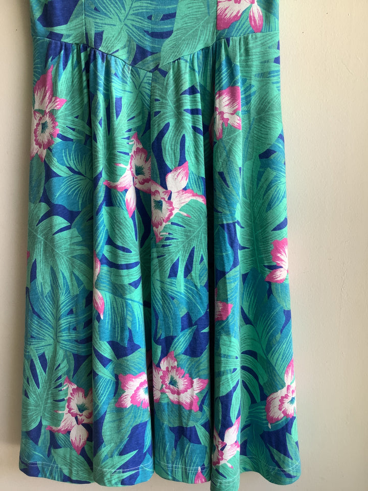 Island Bloom Midi Dress