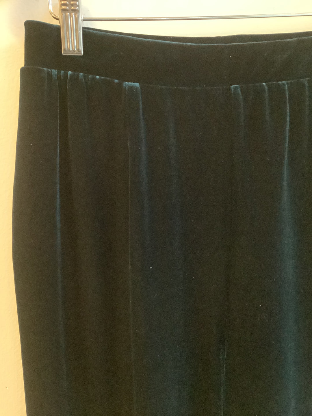 Vintage Emerald Velvet Pant