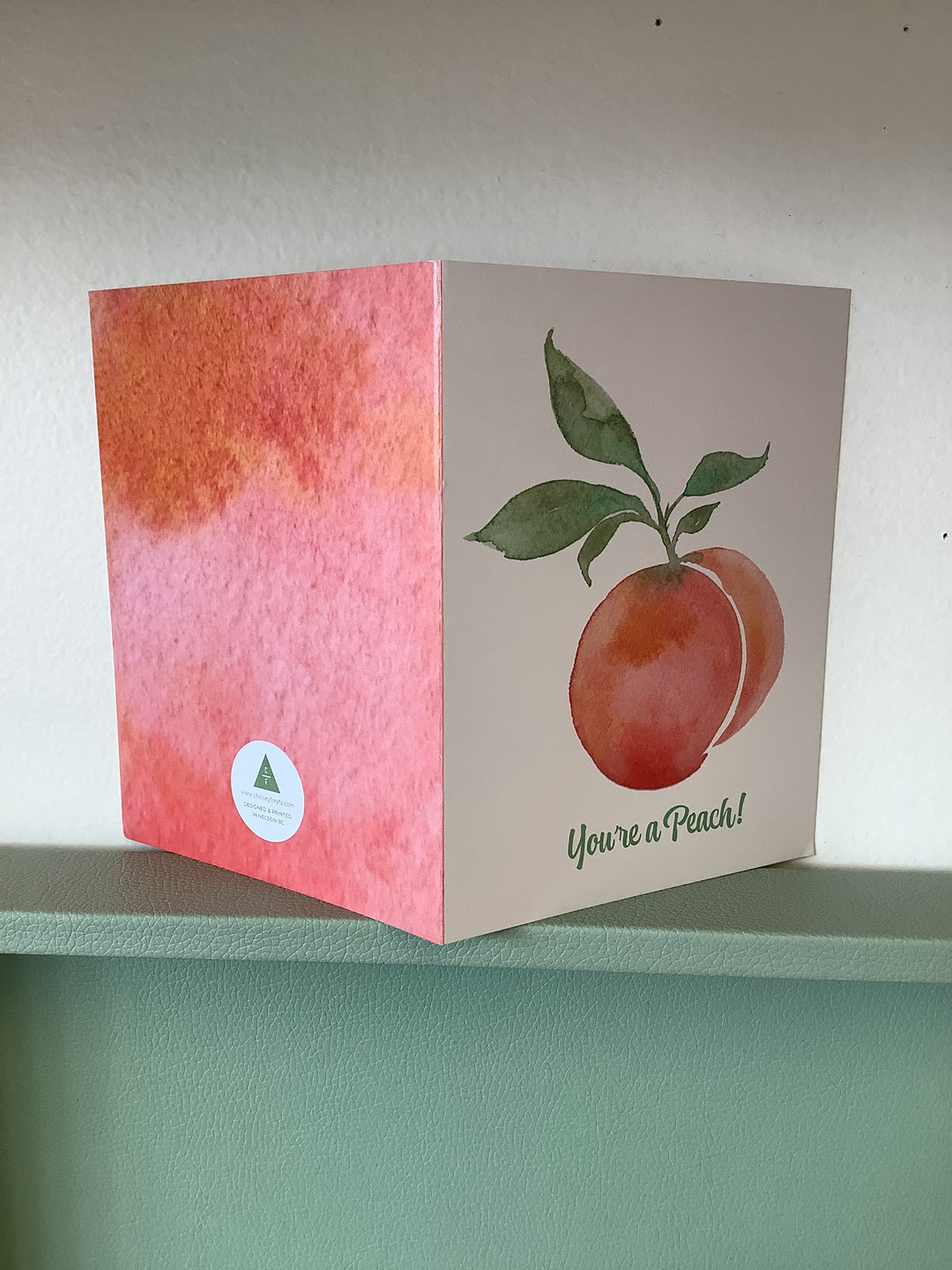 Chelsey Freyta You’re a Peach Card
