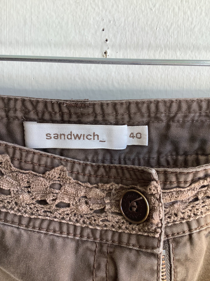Mocha Meadow Wrap Skirt