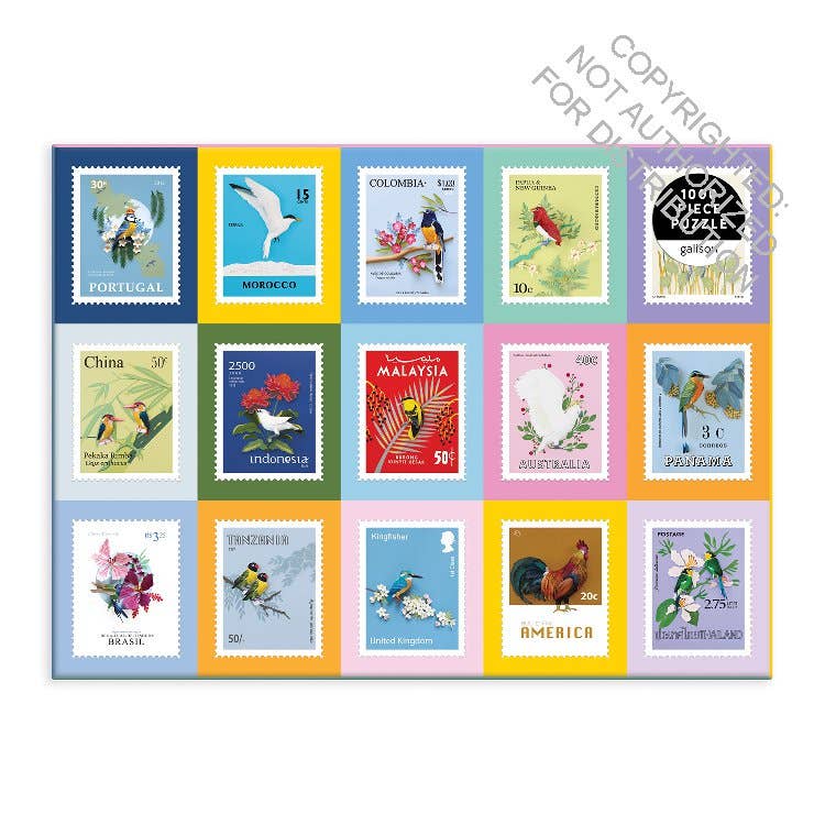 Birds of the World 1000 Piece Puzzle