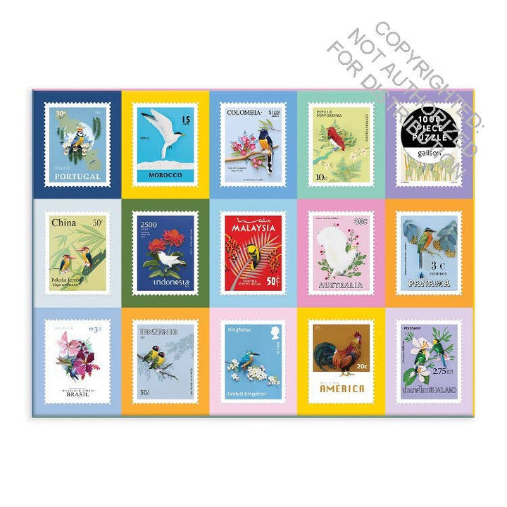 Birds of the World 1000 Piece Puzzle