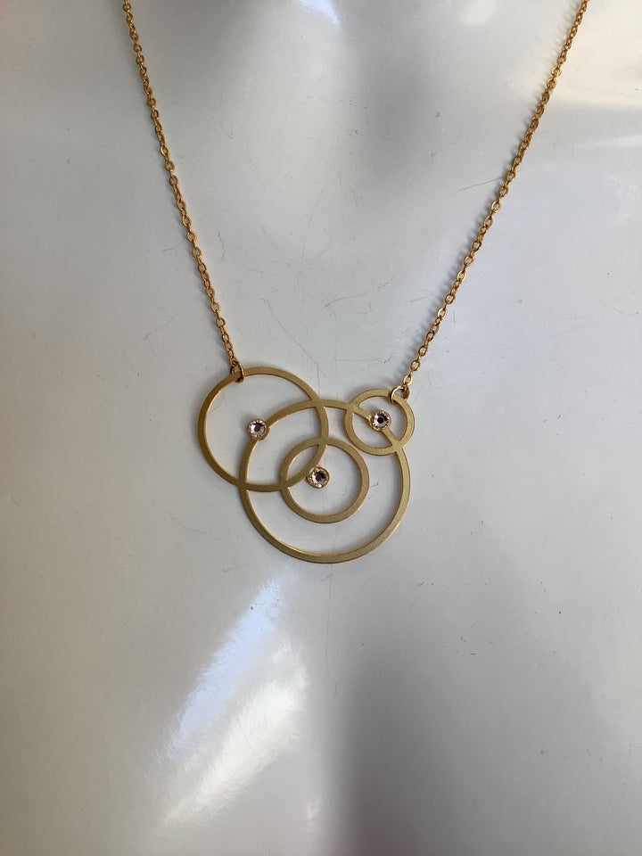 Standout Boutique Universe Necklace w/ Swarovski Crystals