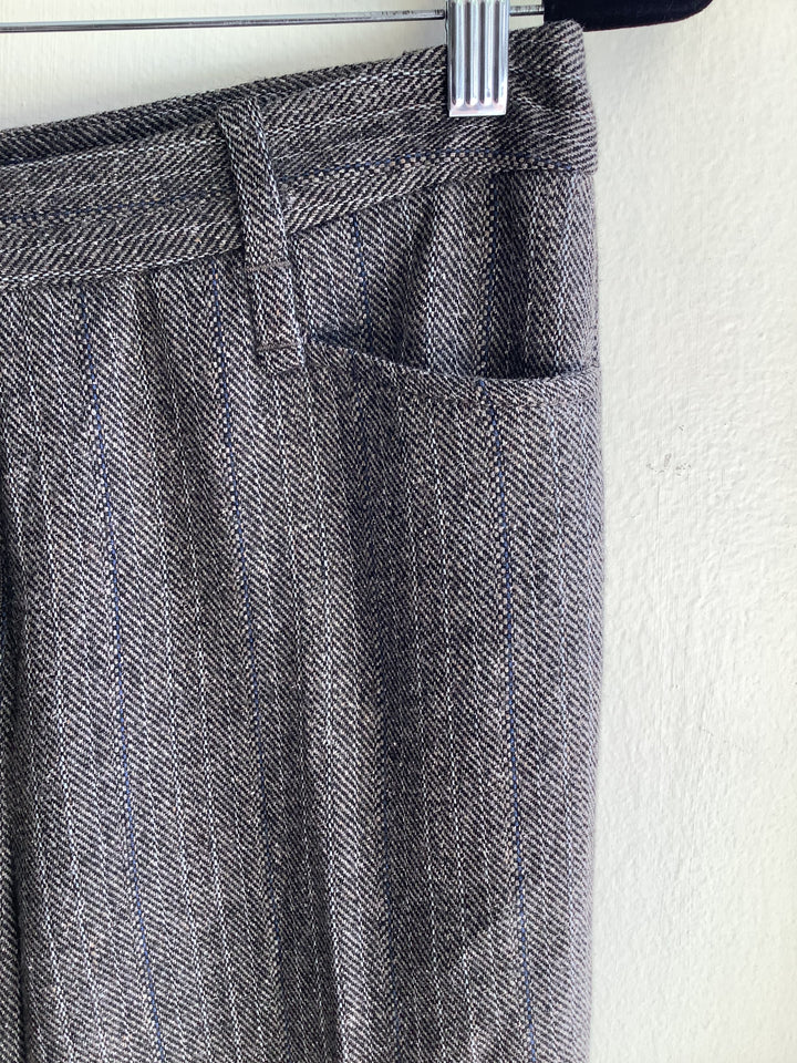 Olsen Europe Herringbone Pinstripe Trousers