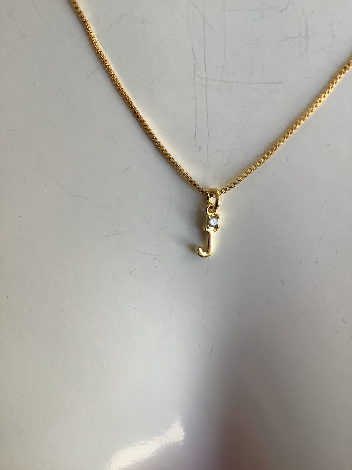 Standout Boutique J Pendant Necklace