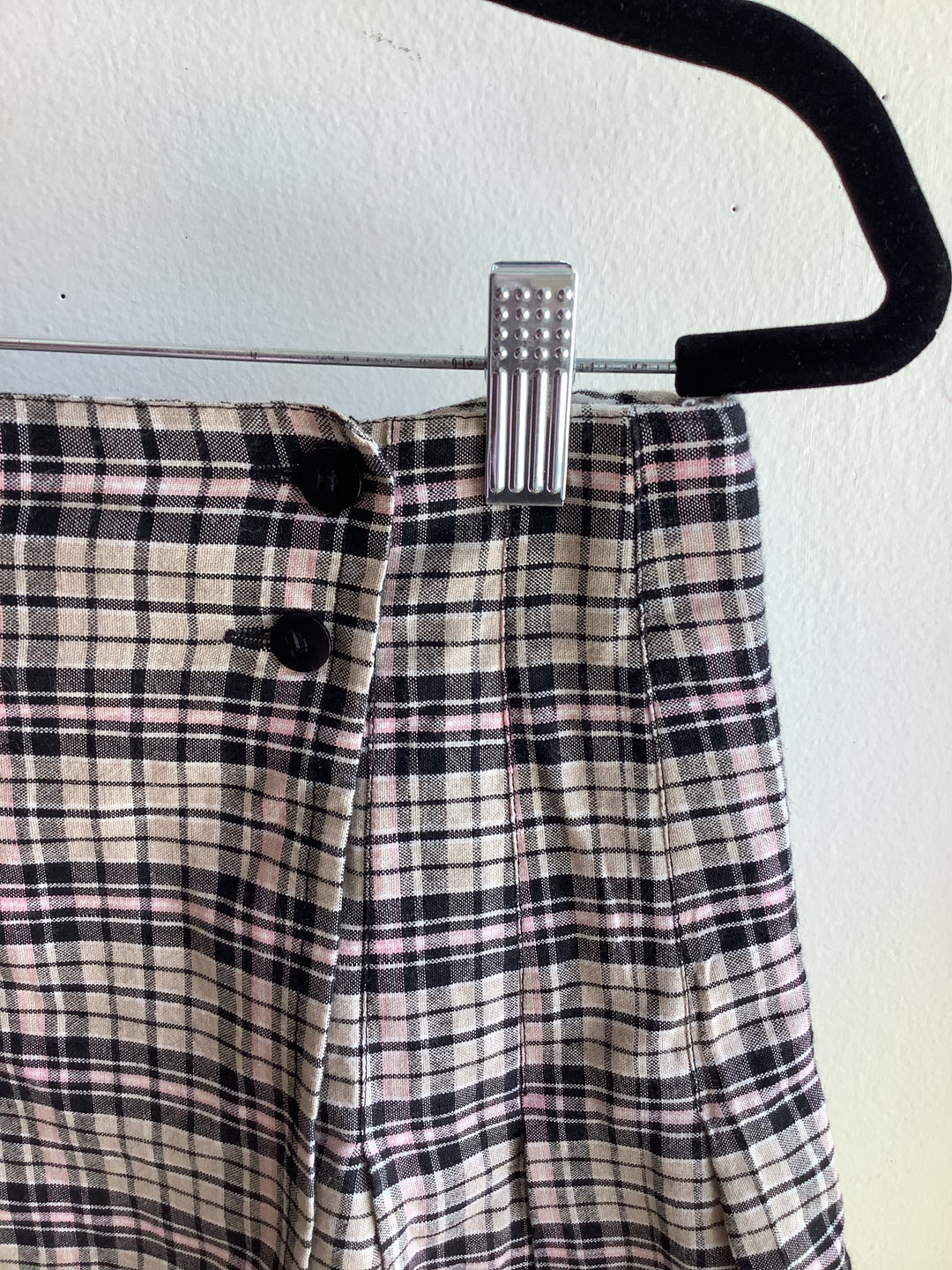 Karuba Plaid Mini Skirt