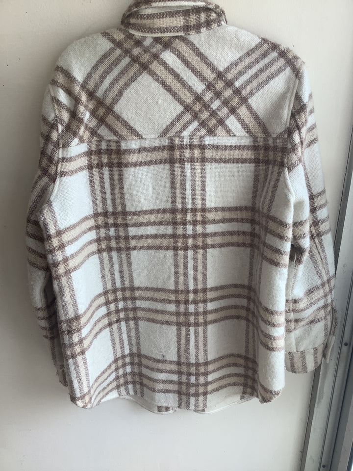 Kismet Plaid Wool Blend Jacket