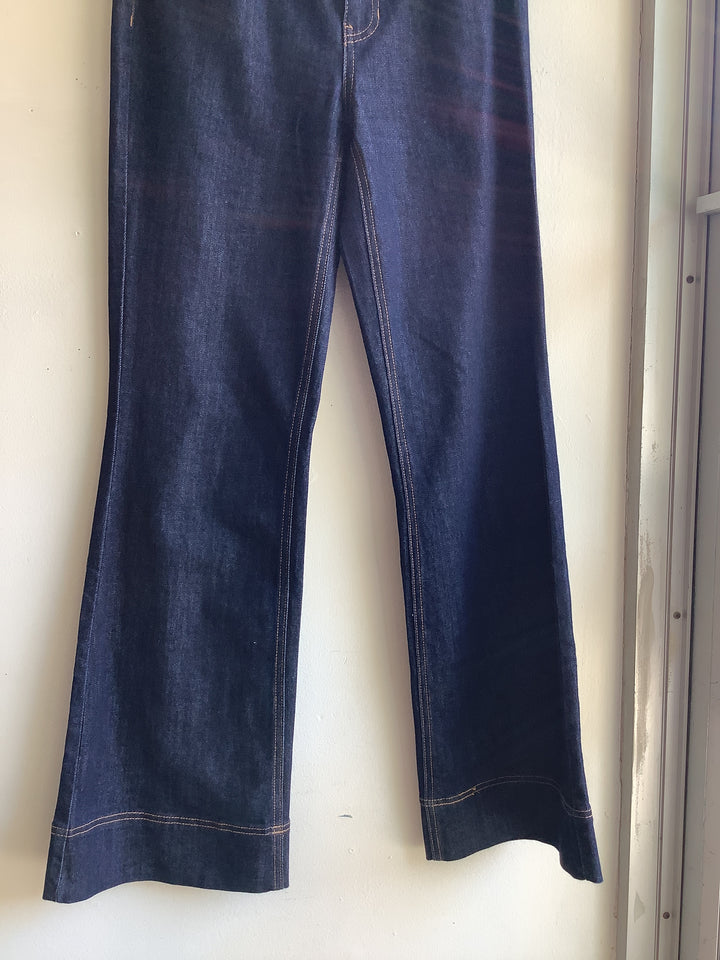 Blue Revival Dark Wash Flare Jeans