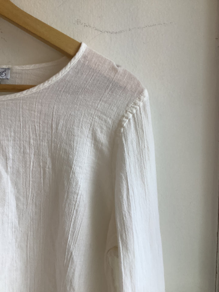 White Eyelet Blouse