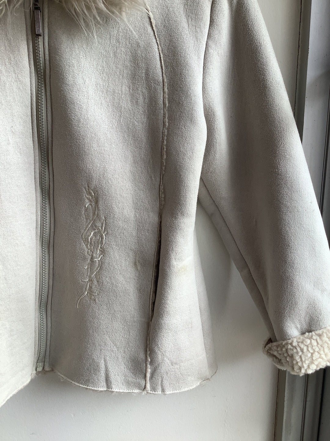 Winter Whisper Faux Suede Jacket