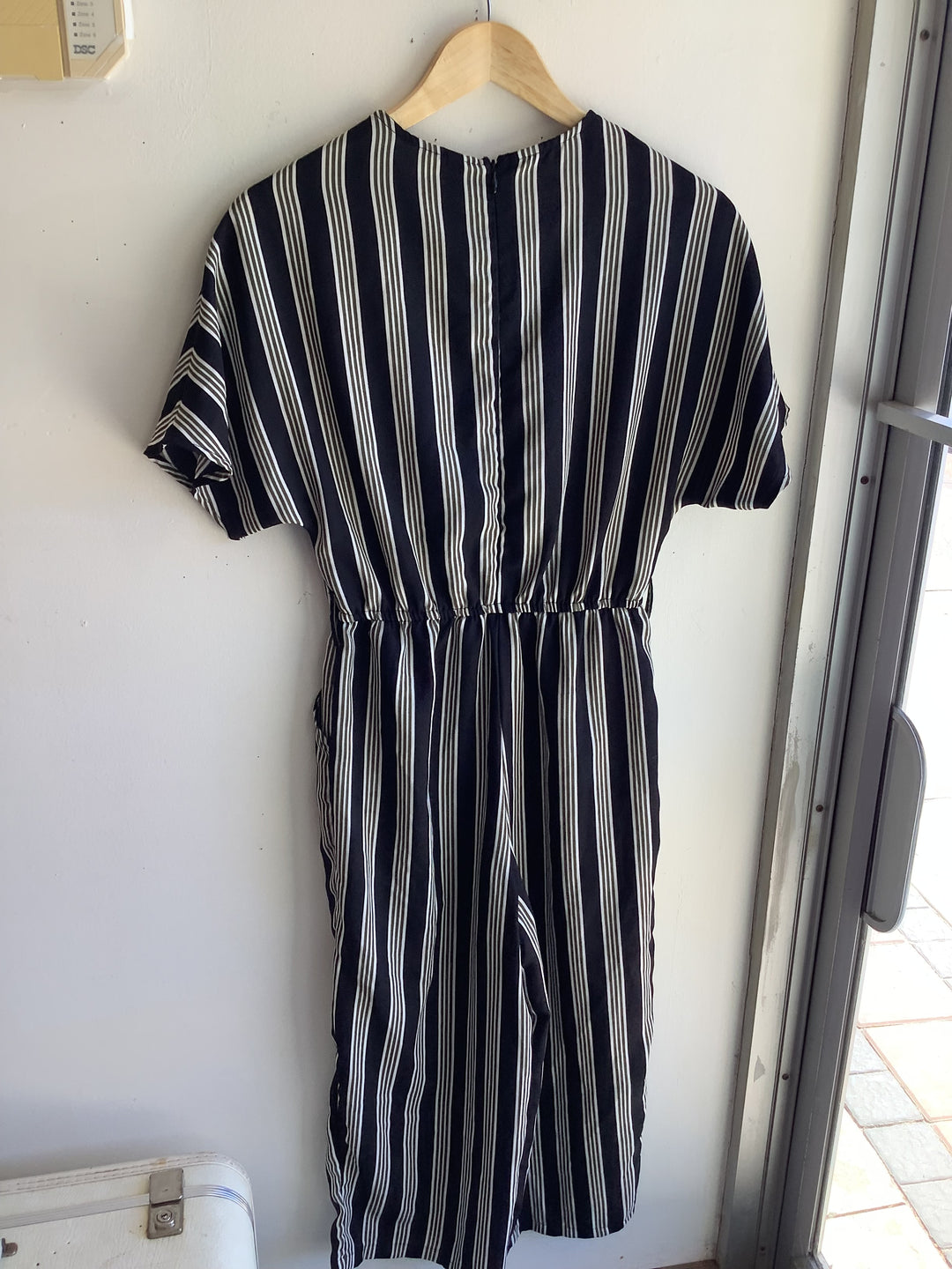 Classic Stripe Wrap Romper