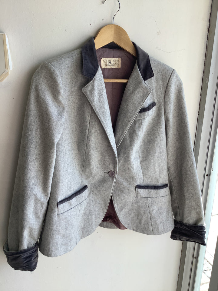 Vintage Grey Wool Blazet