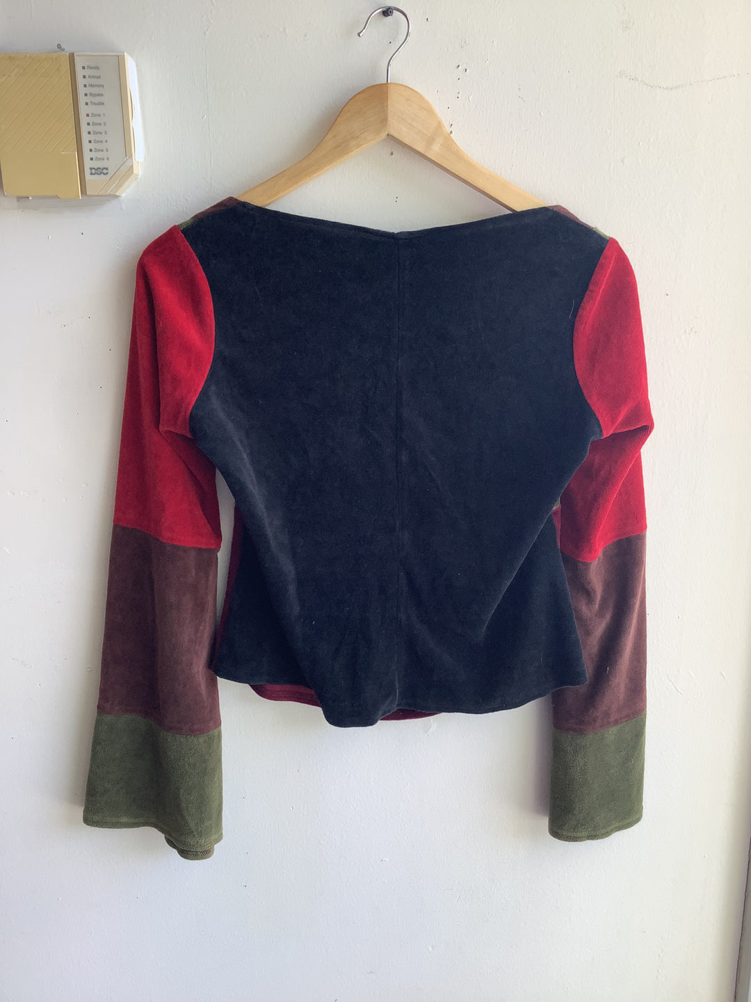 Gypsy Circus Velvet Patchwork Top