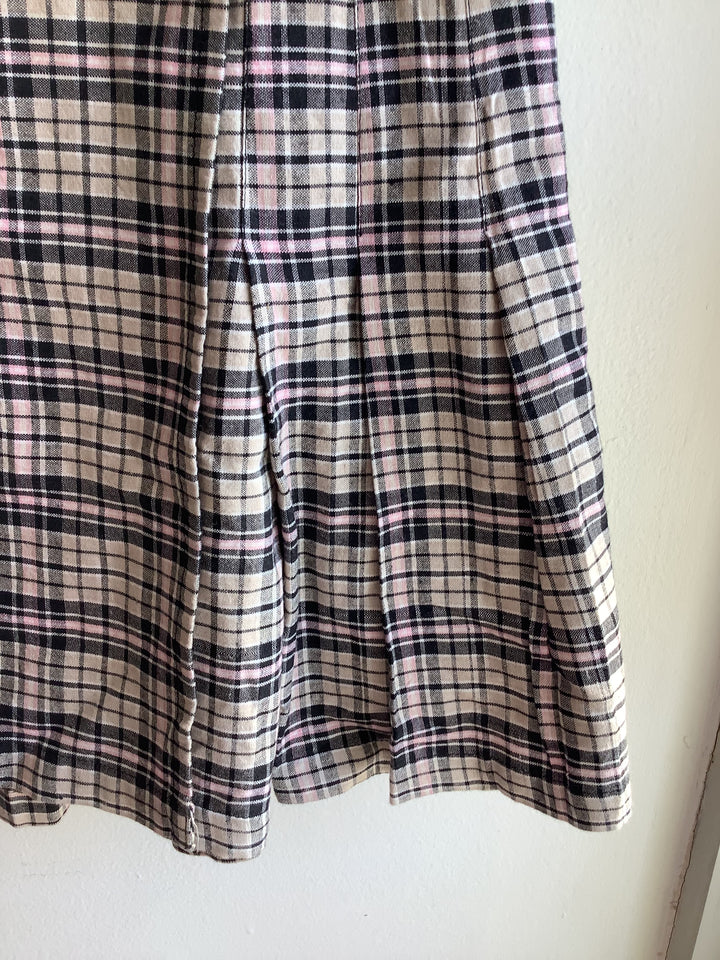 Karuba Plaid Mini Skirt