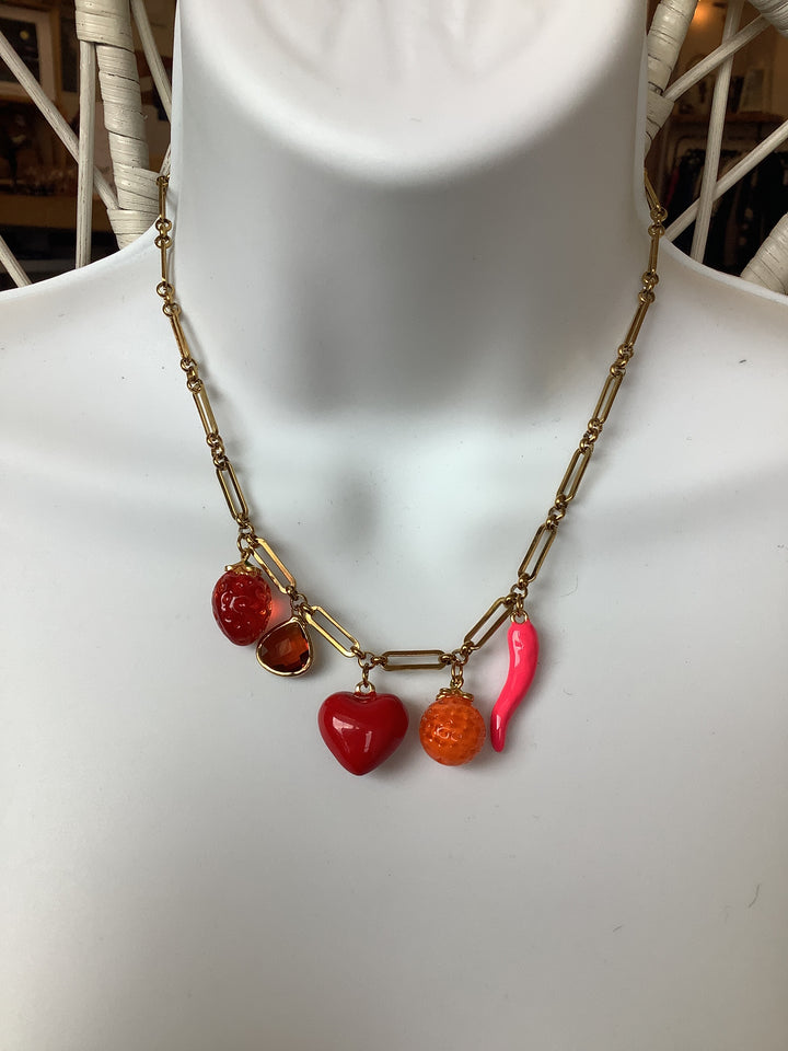 Wild Honey Spicy Charm Necklace