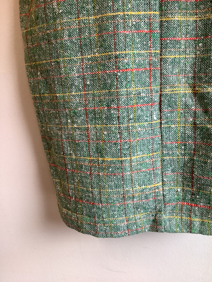 Butterflies in Ballgowns Evergreen Tweed Overall Dress