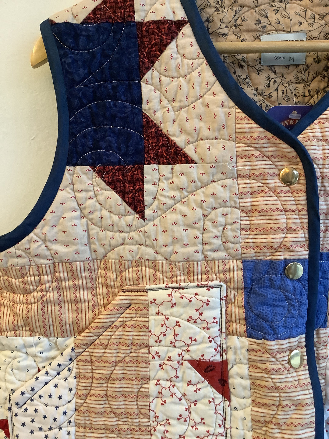 Boneyard Revival Heirloom Patchwork Quilted Vest- Nelson, BC