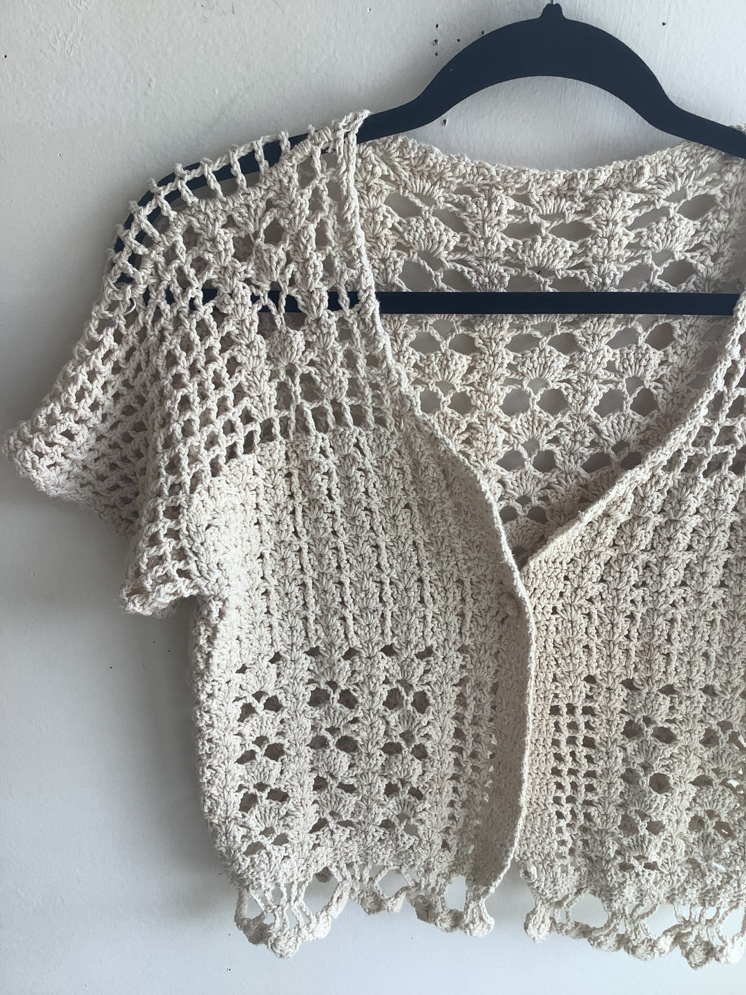 Meadow Lace Crochet Cardigan