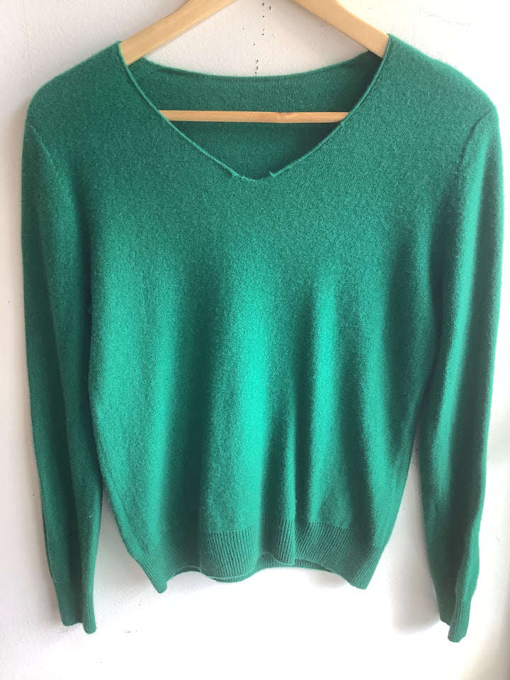 Emerald Green Cashmere Sweater