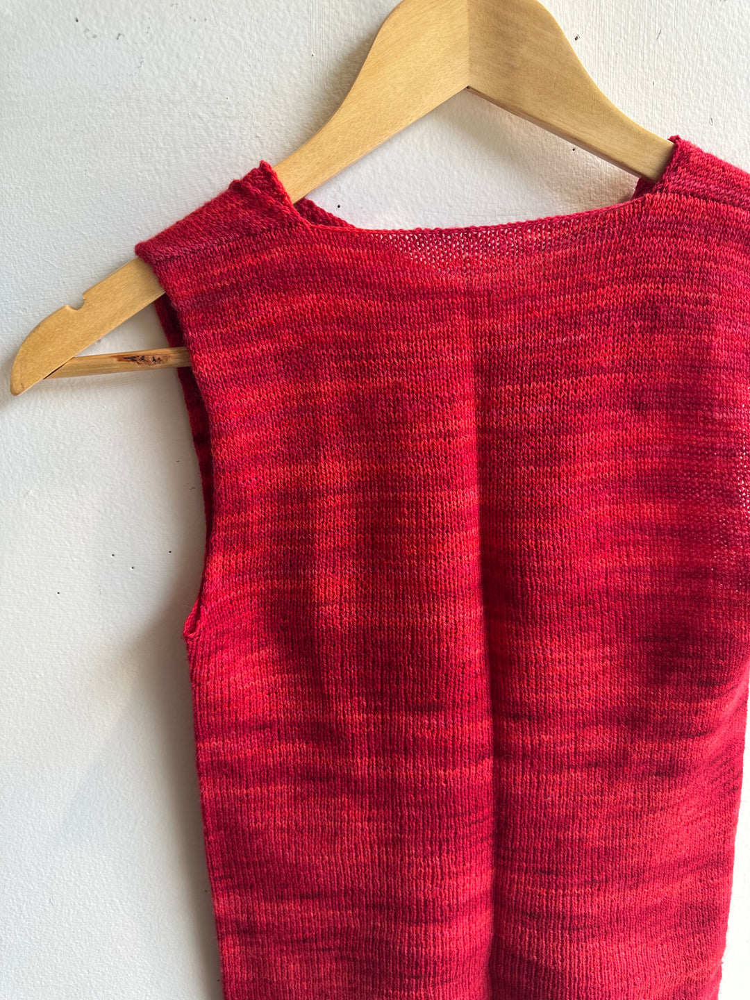 Debbie Svensson Hand Knit Bonny Merino Wool Tank