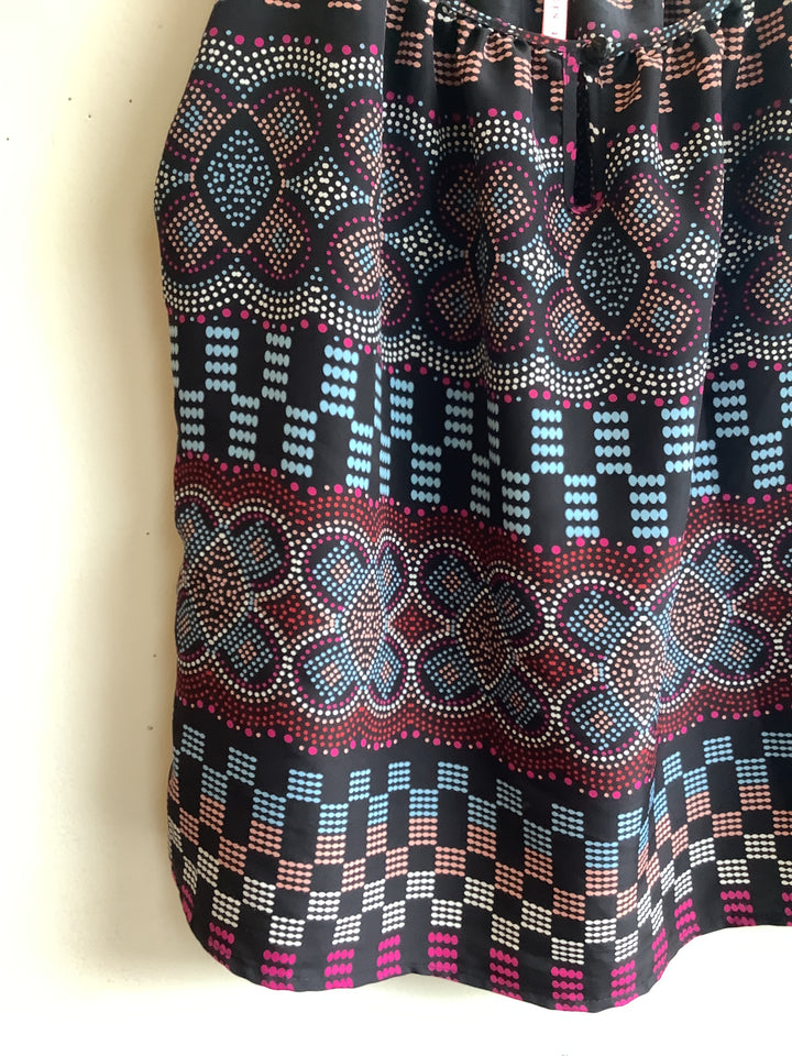 Midnight Mosaic Boho Tank