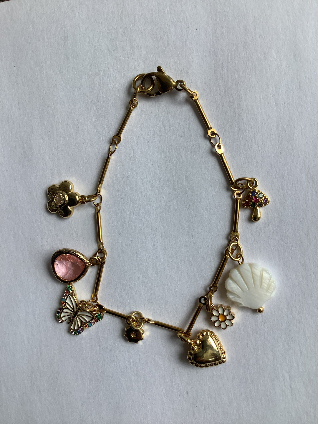 Wild Honey SweetHeart Charm Bracelet